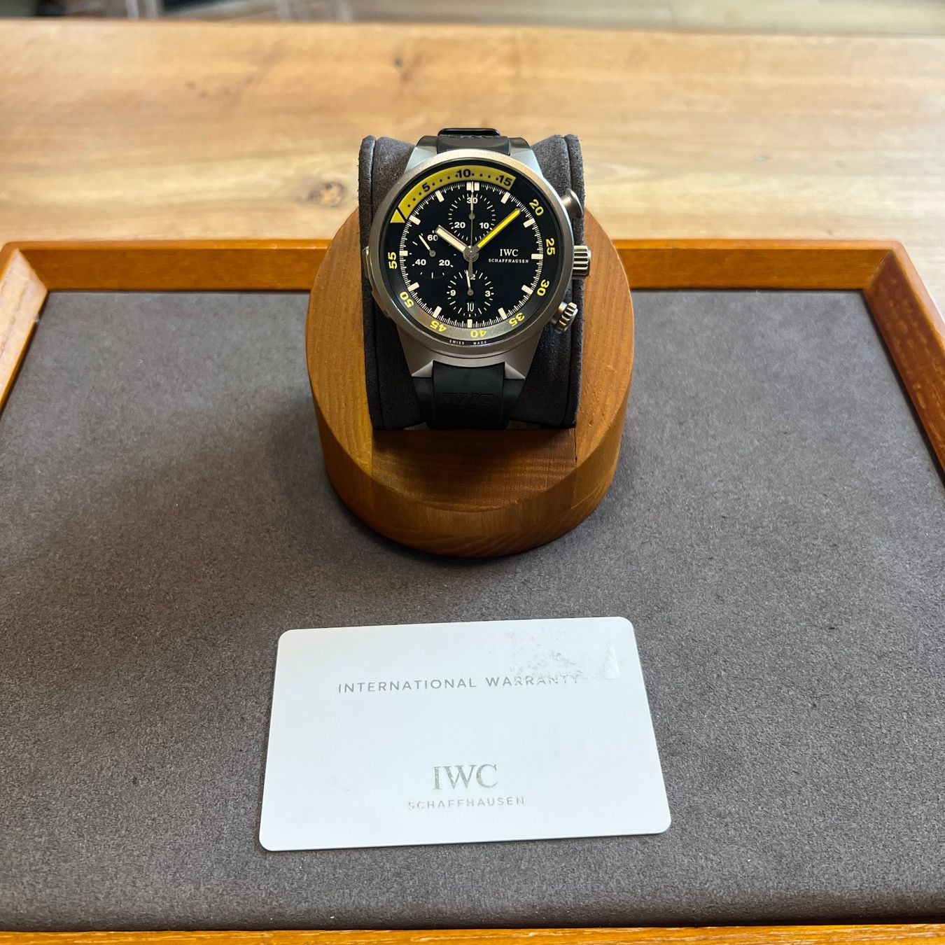IWC Uhren: FLASH SALE IWC Aquatimer Titanium Chronograph Automatic IW37 – Gebraucht aus Carouge GE von Watchaser 9
