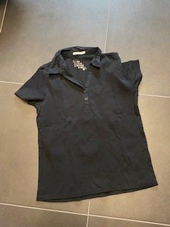 CECIL Polo-Shirt schwarz M