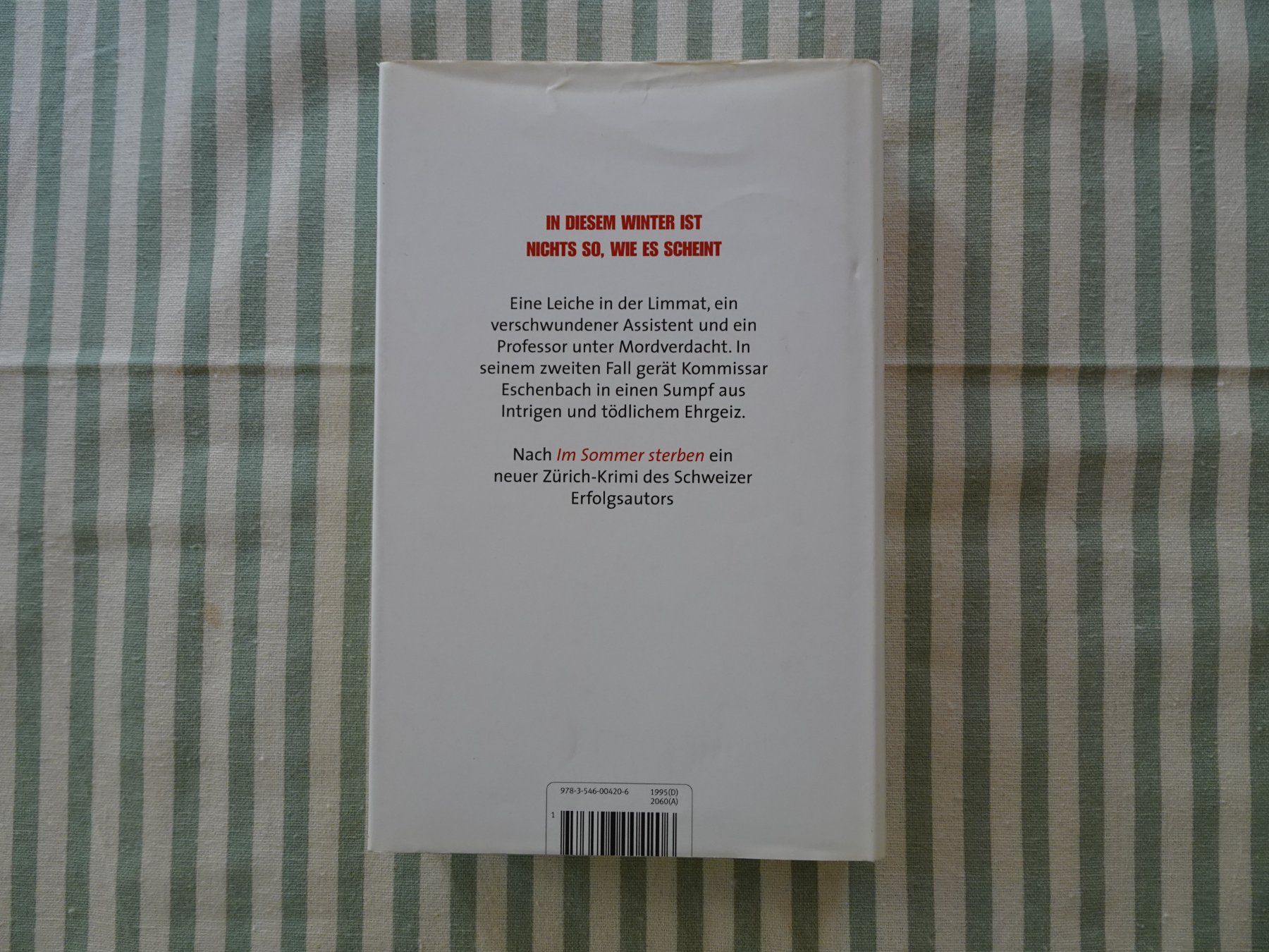 Libri: Michael Theurillat - Eistod - Kriminalroman - B488 – Usato da Küssnacht am Rigi venduto da Bookslove-Divers 1