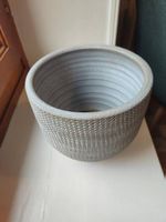 Pot de fleur en grès