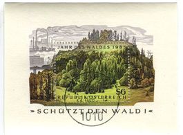 Block "Jahr des Waldes". Österreich