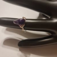 Handgemachter Ring aus Draht