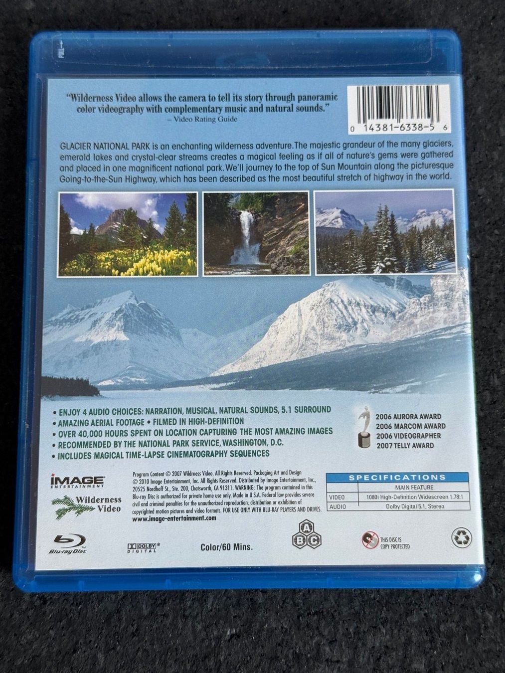 Alle DVDs: Glacier National Park Blu-ray Disc high definition – Gebraucht aus Fribourg von tschjoly 1