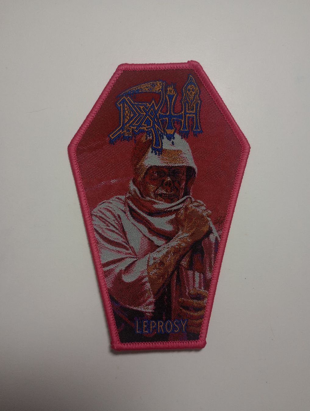 Toppe: death band patch metal – Nuovo e nell'imballaggio originale da La Chaux-de-Fonds venduto da eth_v2jd