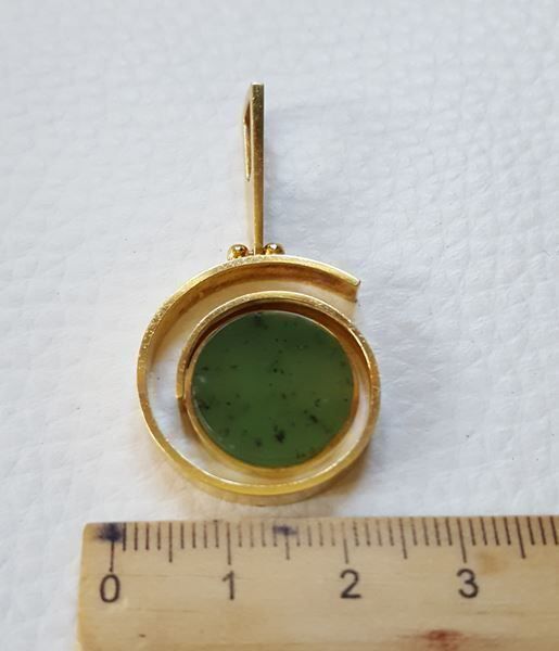 Ciondoli: Anhänger Massiv 750 gold mit Jade – Usato da Wald ZH venduto da Dasilver 4
