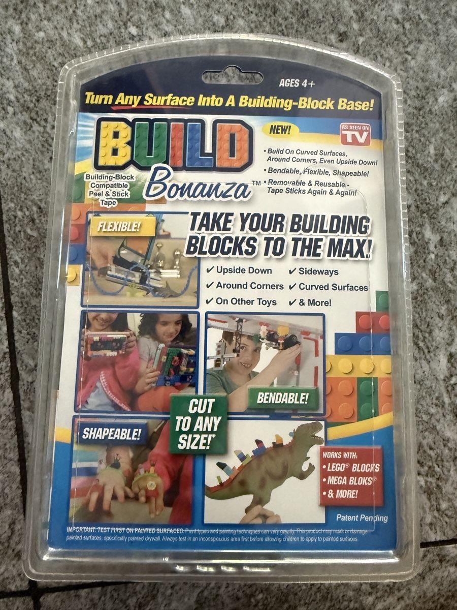 Mega Baukästen: Tape for Lego /Mega blocks – Neu und originalverpackt aus Pfäffikon SZ von Shootershill 1
