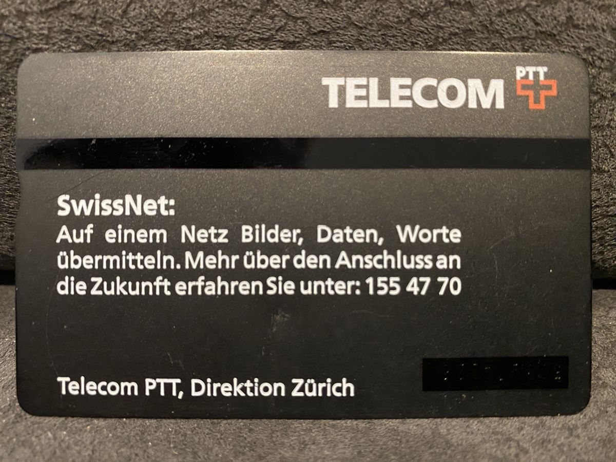Schede telefoniche: P-Taxcard – Difettoso da Lausanne venduto da babacard10 1
