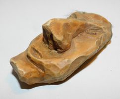 Holzmaske kleine handgeschnitzte Fasnachtsmaske  klein Deko