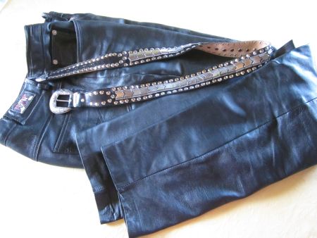 Lederhose schwarz