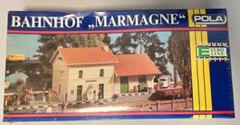 Pola H0 743 „Bahnhof Marmagne“ Bausatz Rarität
