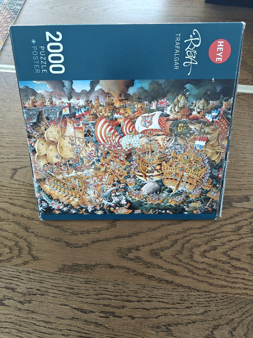Heye Puzzle: Heye Trafalgar Puzzle 2000 Teile – Usato da Pieterlen venduto da Saemelili 4