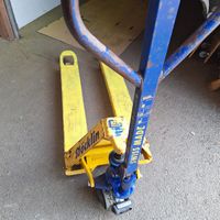 Palettenhubwagen Stöcklin SHR Tandem Rollen gabellänge 115