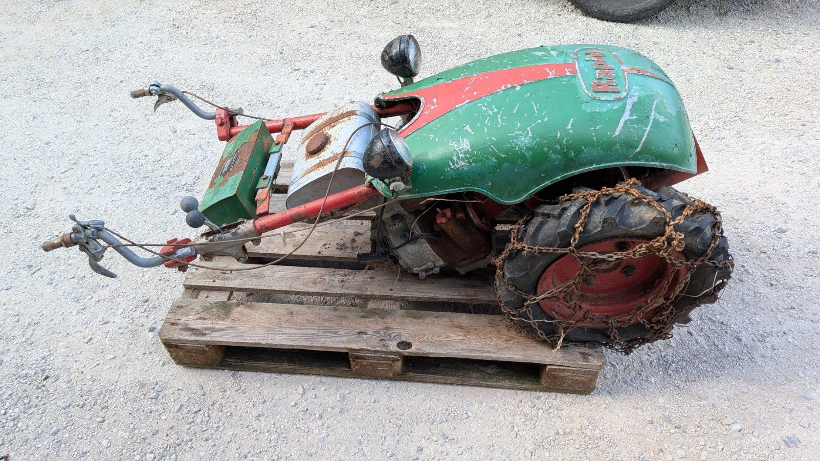 Rapid Alle Maschinen: Rapid Motormäher Typ U – Gebraucht aus Zeihen von acklegmbh