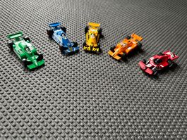 Spielzeugautos Formel 1 Set 5 Stück guter Zustand
