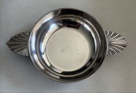 Schale 800 Silber Jezler mit Gravur, Nr. 1779, 249 Gramm