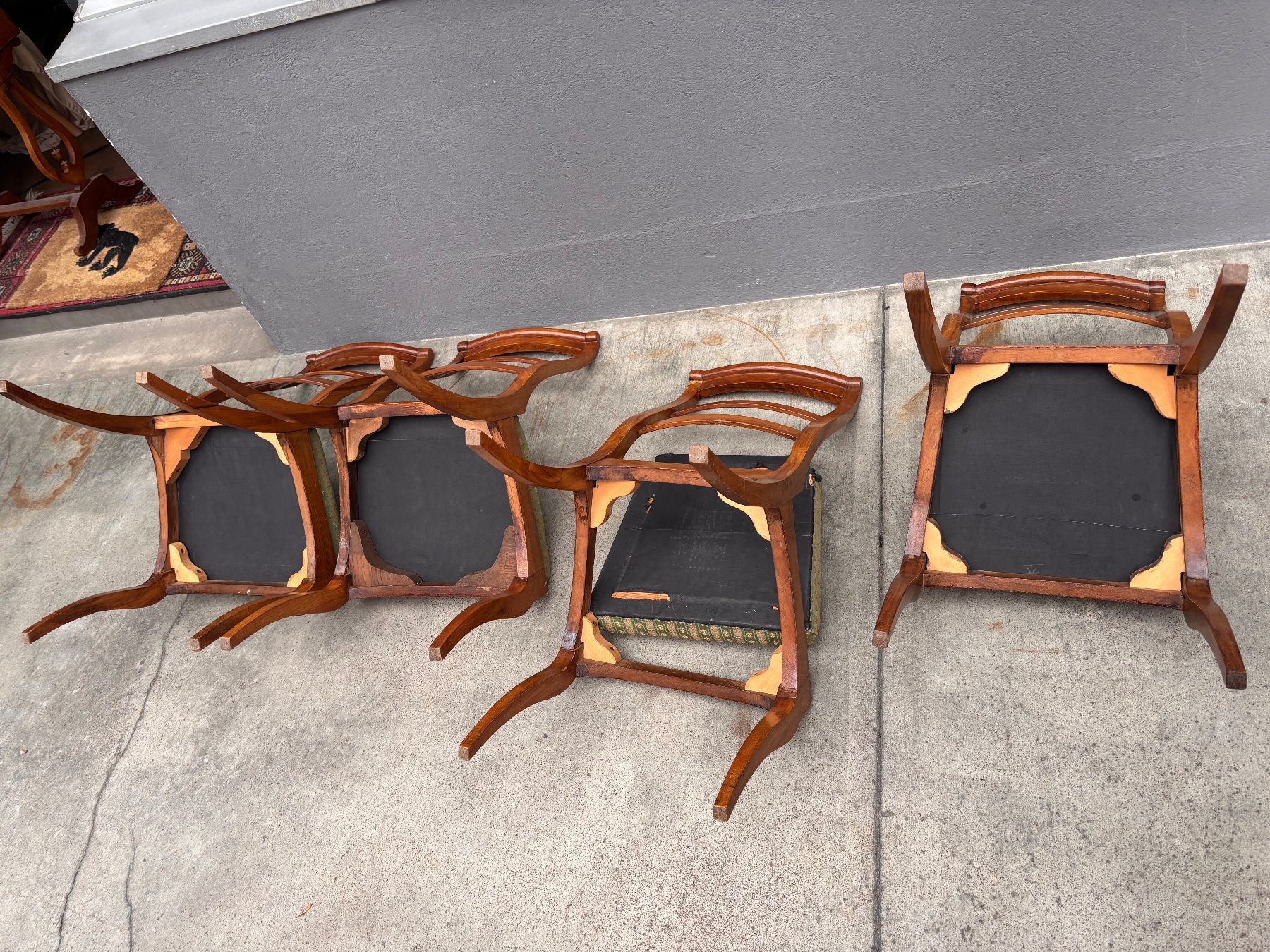 Sedie: 4 antike Biedermeier Stühle – Usato da Hindelbank venduto da brm_72zv 8