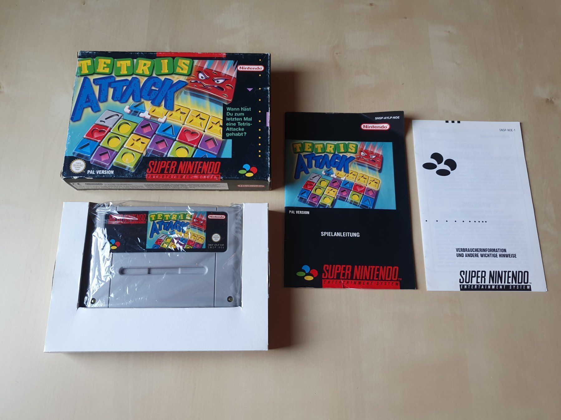 Nintendo Spiele: Tetris Attack – Gebraucht aus Stansstad von collectorsshop 6