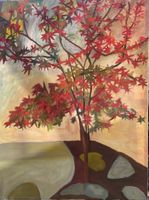 Schönes Acrylbild 60x80  auf Leinwand