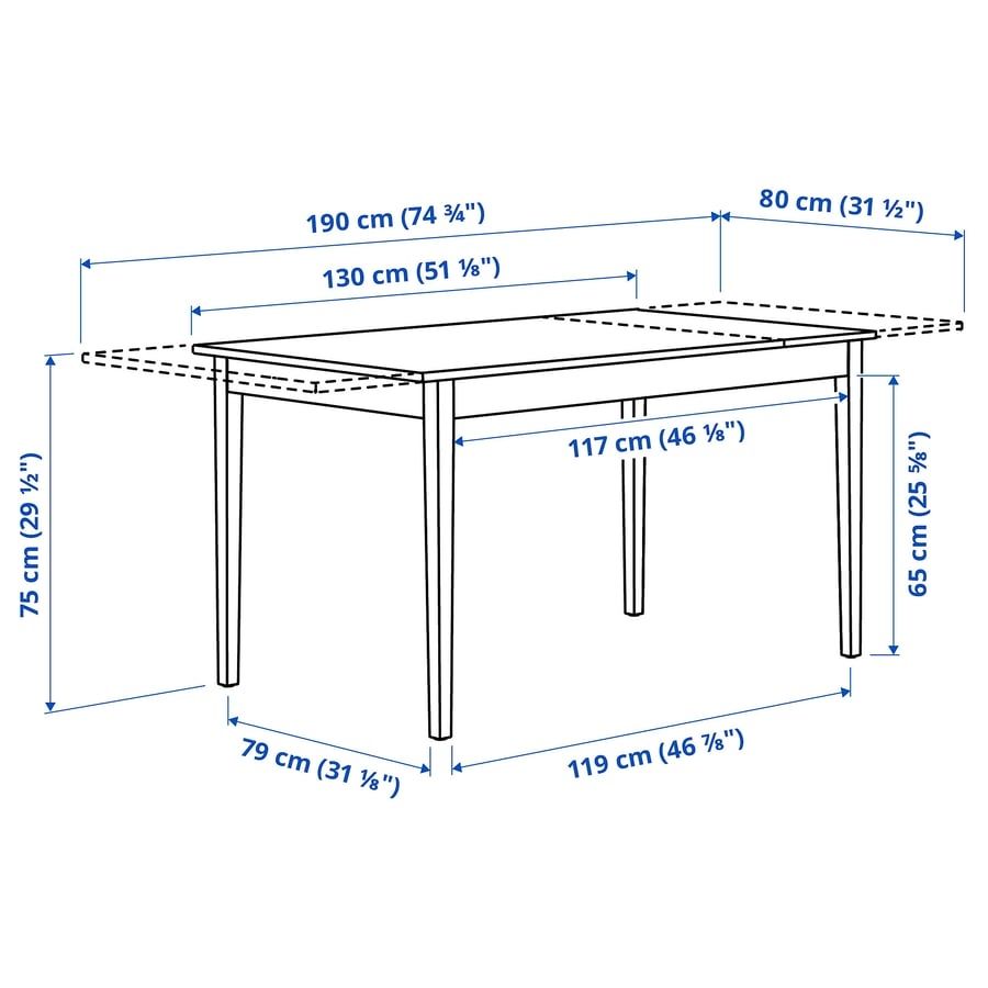 Ikea Tischset: IKEA Esstisch NÄSINGE + 4 Stühle NÄSINGE – Gebraucht aus Bibern SO von led_8xd9