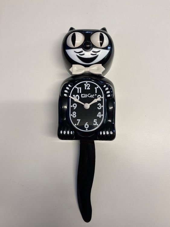 KitCat Clock black Kaufen auf Ricardo