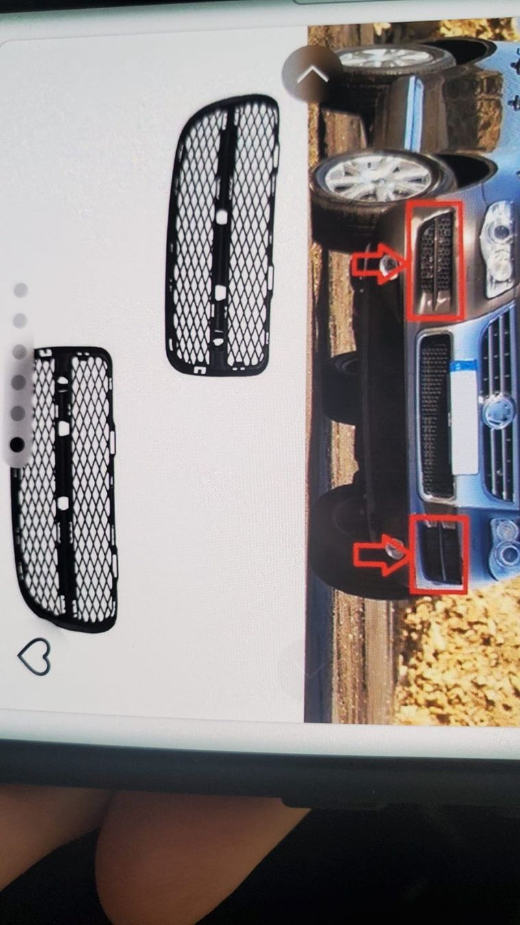 VW Automobili: Frontgrill VW Touareg – Nuovo e nell'imballaggio originale da Thal venduto da Rolando2