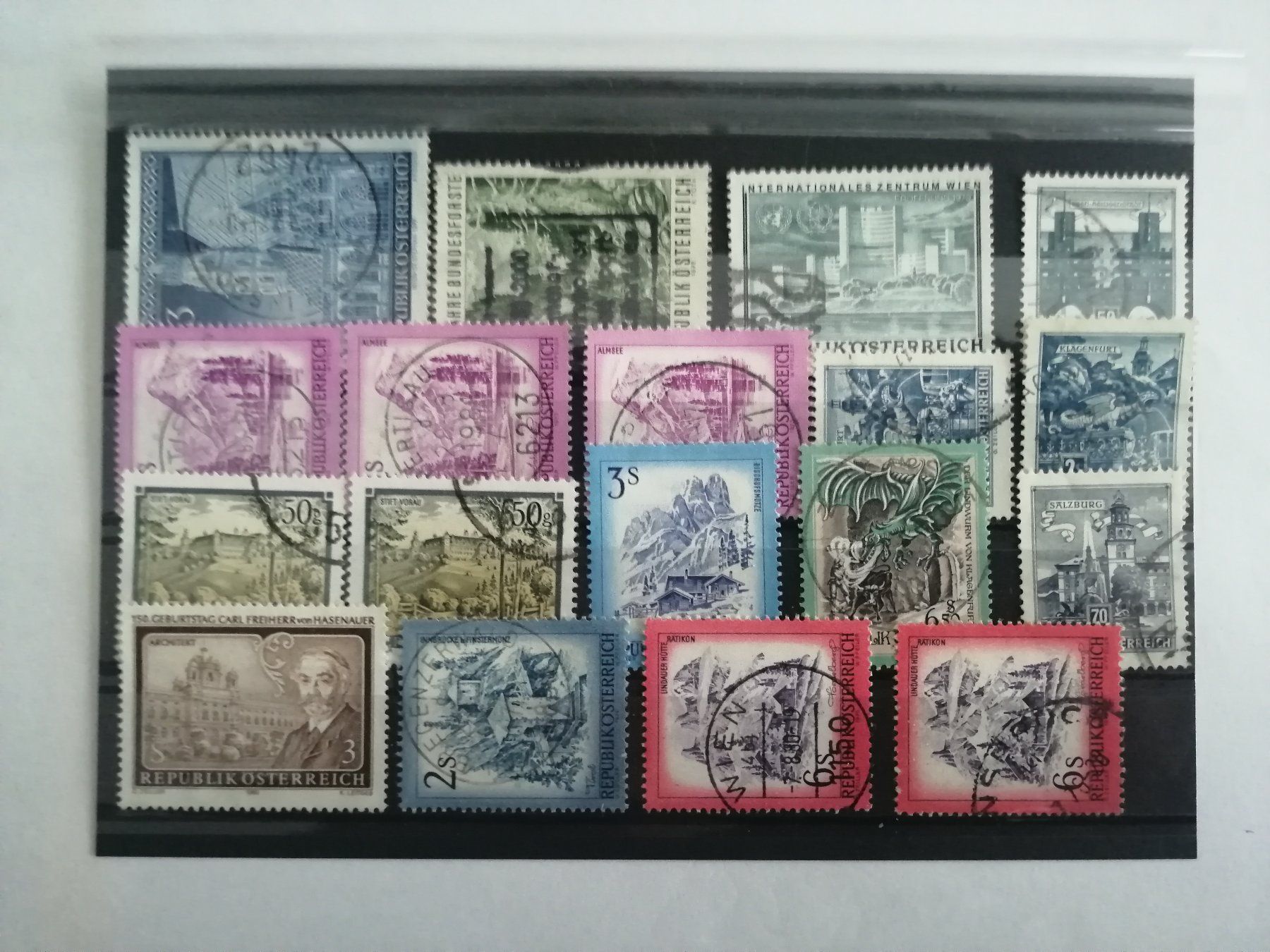 Tutti i francobolli: Briefmarken Österreich – Usato da Hinterkappelen venduto da 1399 2