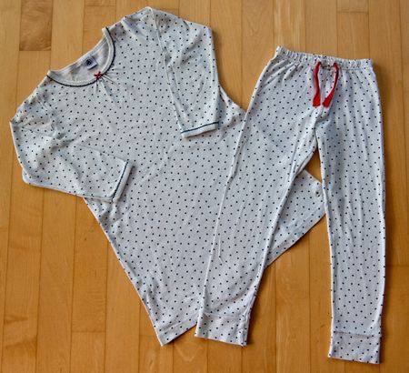 Pyjama von Petit Bateau, Gr. 110