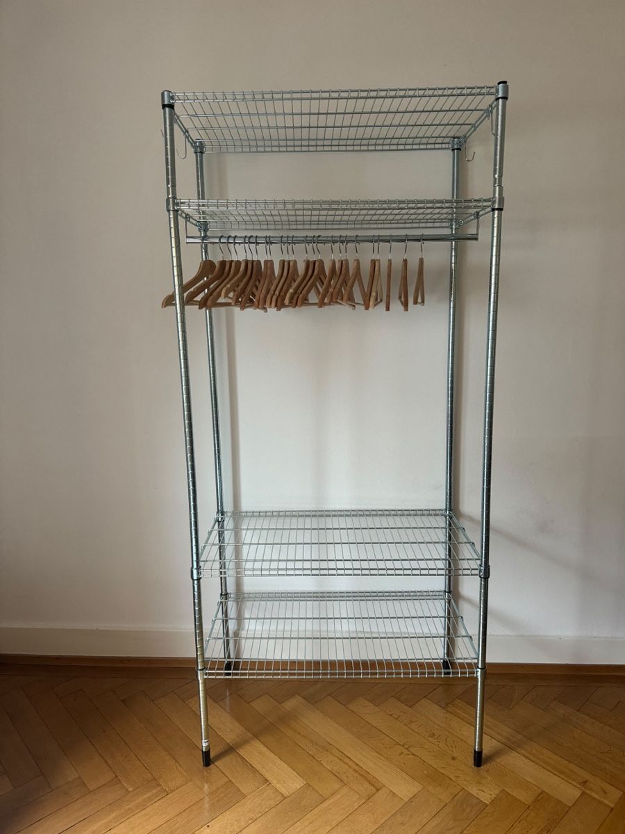 Ikea Guardaroba: Garderobenständer Metallregal – Nuovo (secondo la descrizione) da Zürich venduto da eda_975k 1