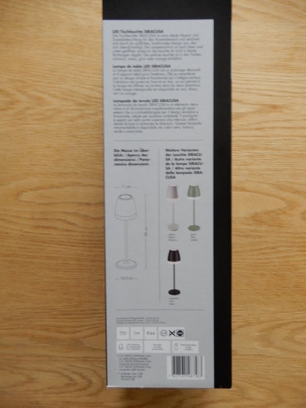 Mood Lampade: MOOD Siracusa / LED Tischleuchte – Nuovo e nell'imballaggio originale da Rapperswil SG venduto da Seppi77 2