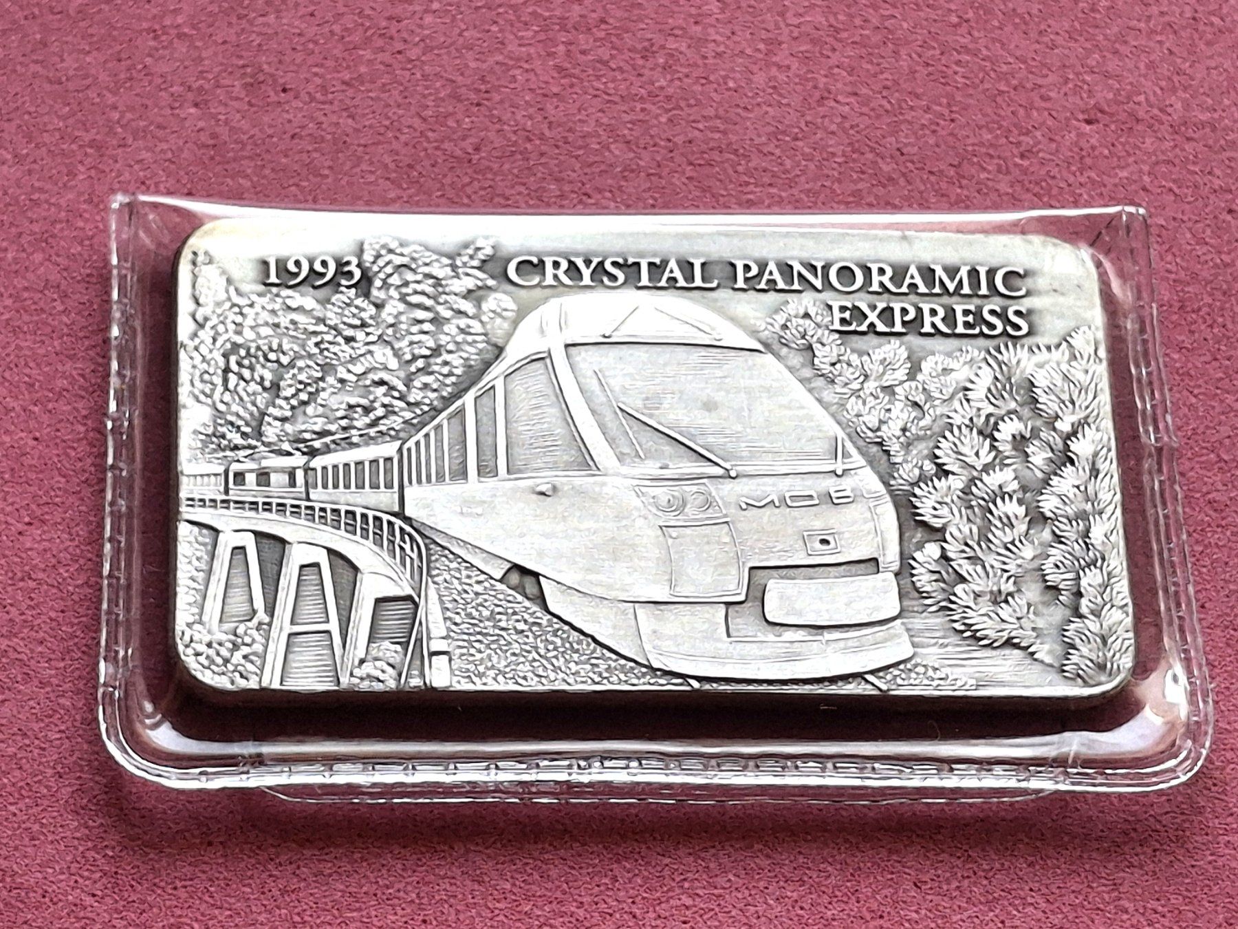 Edelmetalle: CH EISENBAHN - CRYSTAL PANORAMIC EXPRESS - OVP – Gebraucht aus Boniswil von dpd4coins