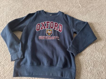 Oxford University Pullover dunkelblau Grösse M gebraucht