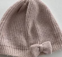 H&M Strickmütze mit Schleife, Gr. 110/128, Top Zustand