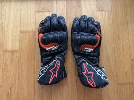 Gants moto Alpinestars SP 8 V8 orange