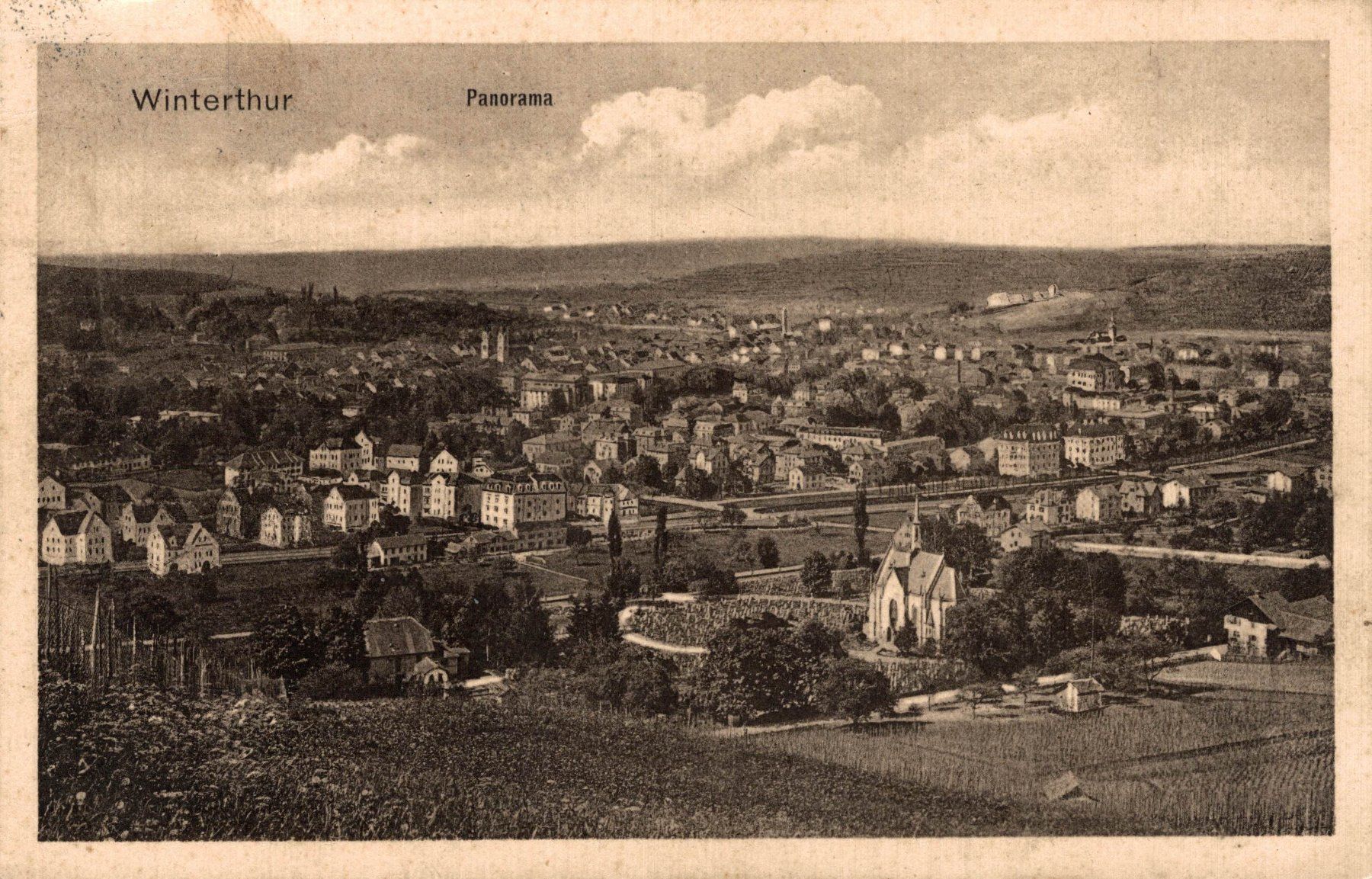 Cartes postales: Winterthur. Panorama – D'occasion à Bronschhofen par Astore