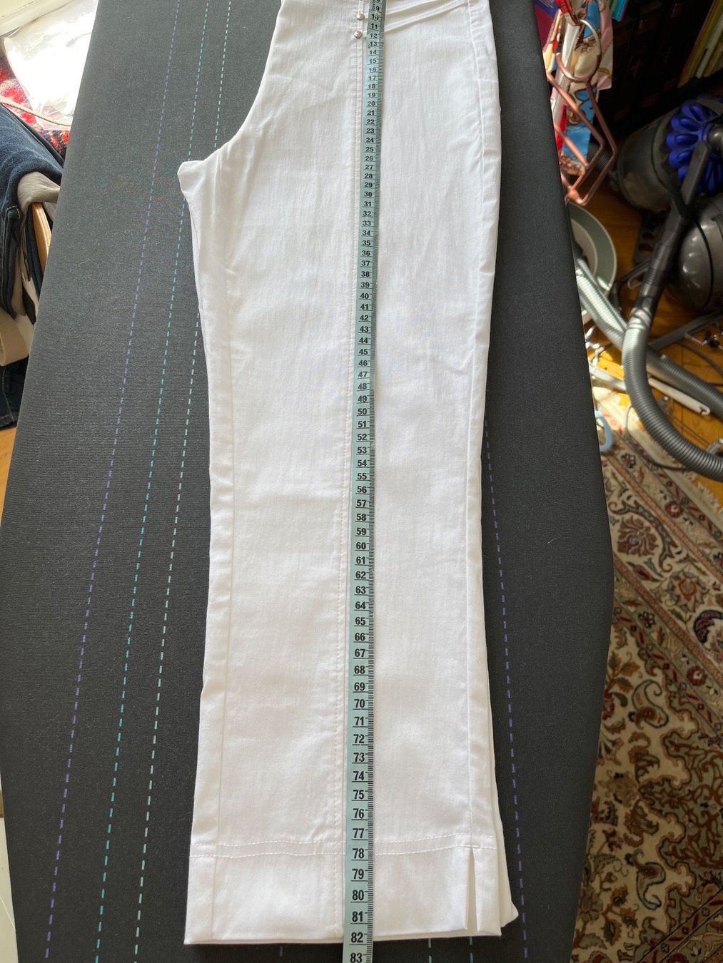 Hosen: Pantalon 3/4 blanc – Neu (gemäss Beschreibung) aus St-Sulpice VD von Twin5 2