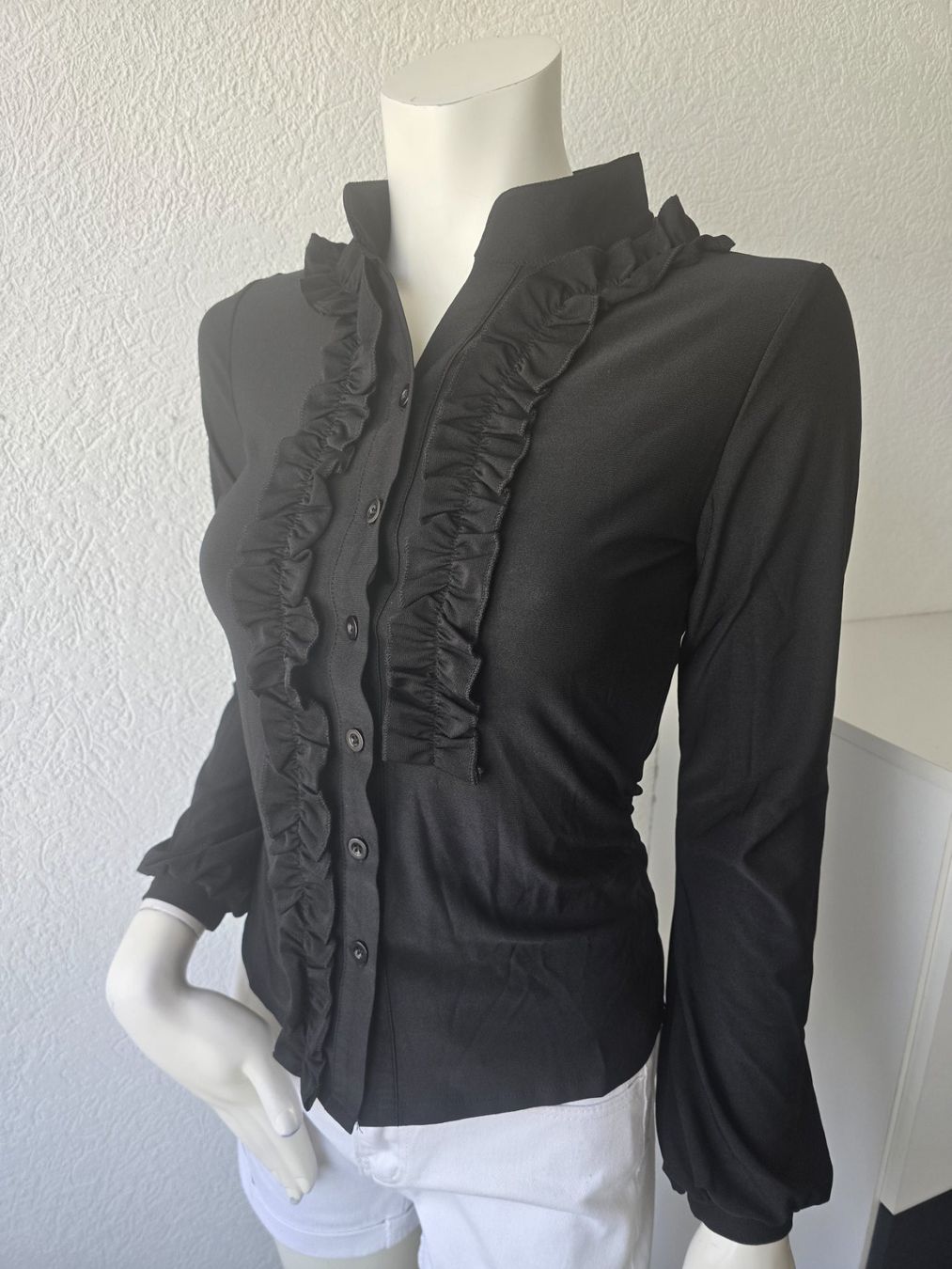 Camicette: Blouse Black T-S neuve – Nuovo e nell'imballaggio originale da Les Verrières venduto da kitel79 1