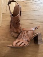 Tamaris Sandalen Leder Cognac Grösse 37