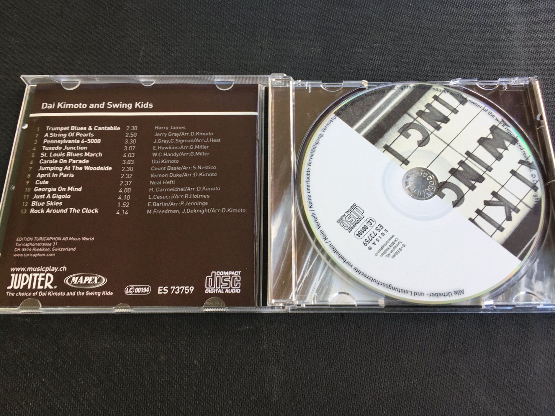 CD: Dai Kimoto and Swing Kids - Swing it again -CD- – Usato da St.Gallen venduto da MedienJoe 1