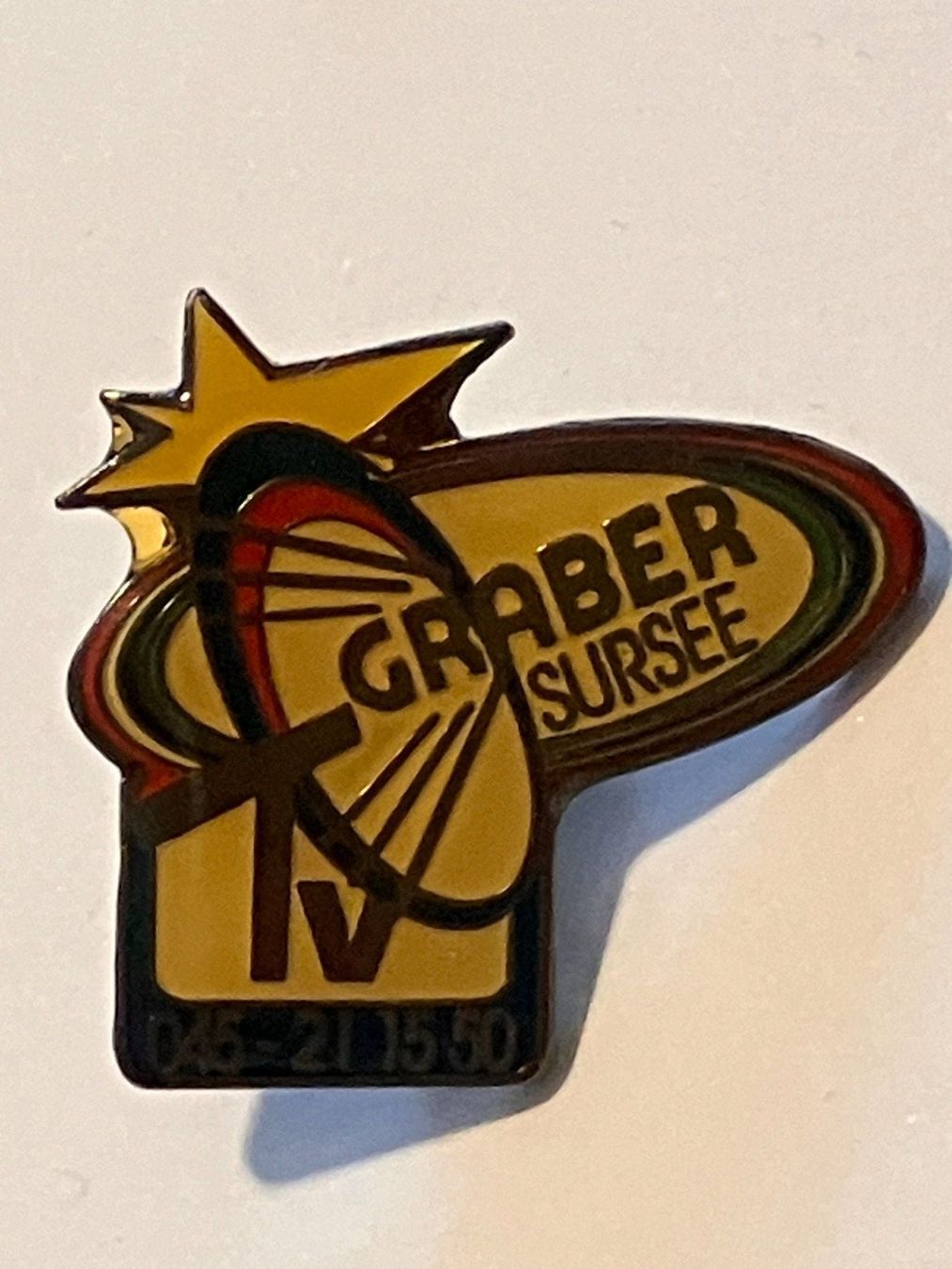Placchette & Badge: 1 Pin Graber TV Sursee – Usato da Basel venduto da djwwpp
