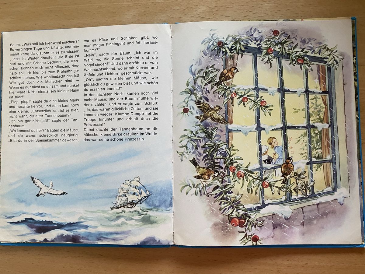 Bücher: Der Tannenbaum - Hans Christian Andersen – Gebraucht aus Schwarzenburg von Michellu 7