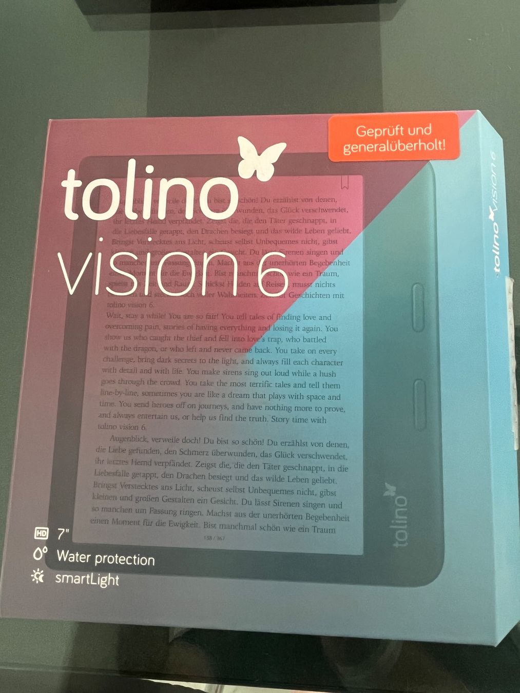 Tolino Tablet PC: Tolino Vision 6 – Gebraucht aus Schöfflisdorf von Blauxblau