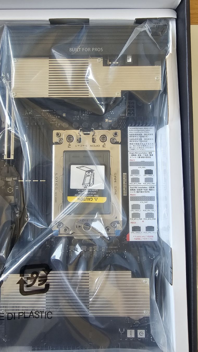 Asus Schede madri: ASUS Pro WS WRX90E-SAGE SE | AMD Threadripper Pro sTR5 – Nuovo (secondo la descrizione) da ZUMIKON venduto da 99aes 2