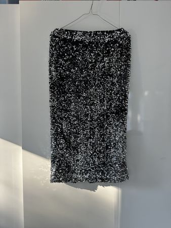 Maxmara cequinned Midirock Grösse S