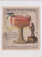 Etikette für Wein - Maienfelder /bd