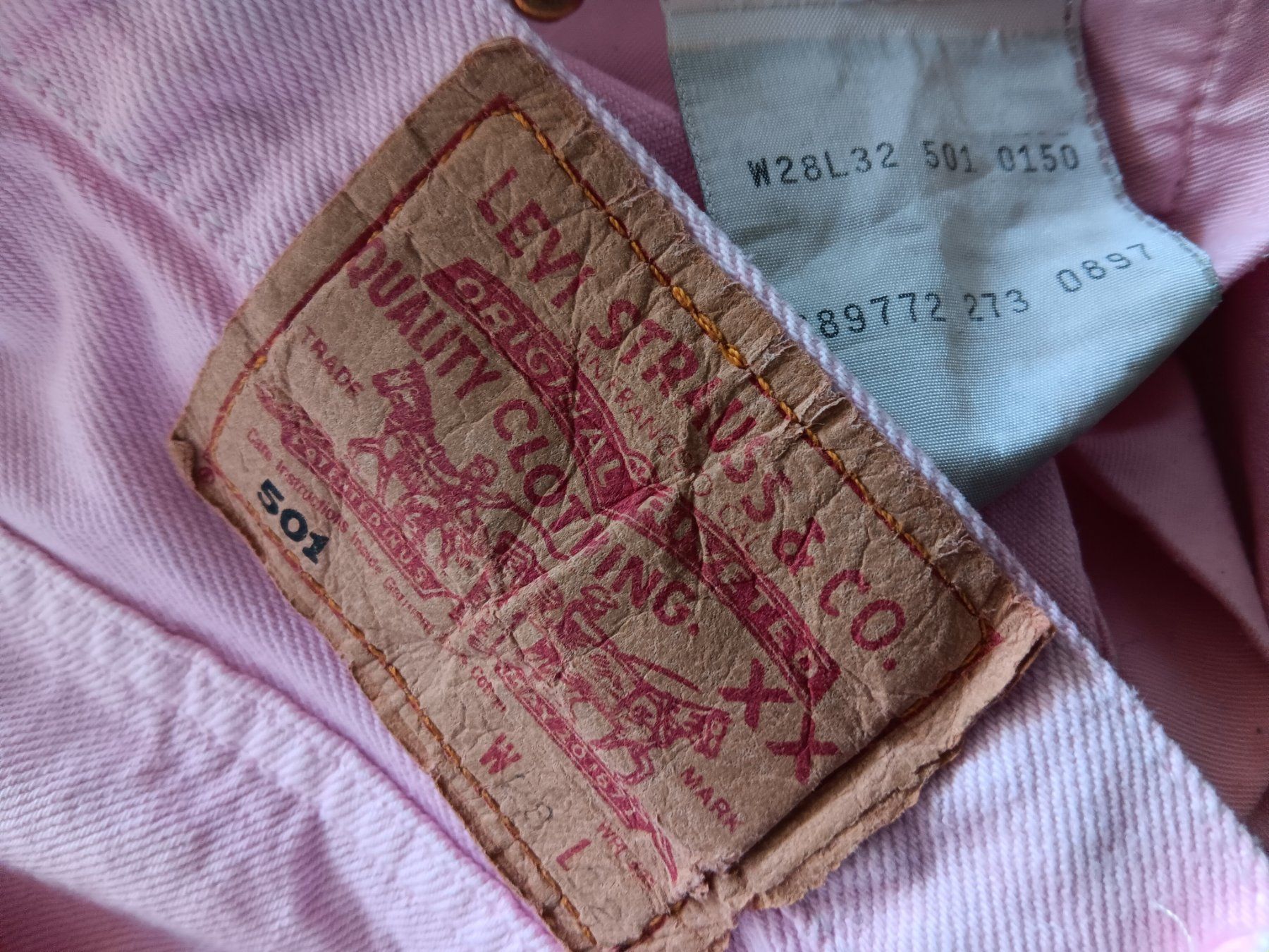Levi's Jeans: LEVI'S 501 Jeans taille / Grosse W28 L32 – Usato da Cossonay-ville venduto da Super-Price-Quality 9