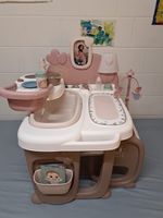 Smoby Baby Nurse Wickeltisch mit viel Zubehör und Bettli!
