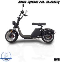 E-Roller (NEU) City Big Ride silber-glanzt, 25Ah Batterie