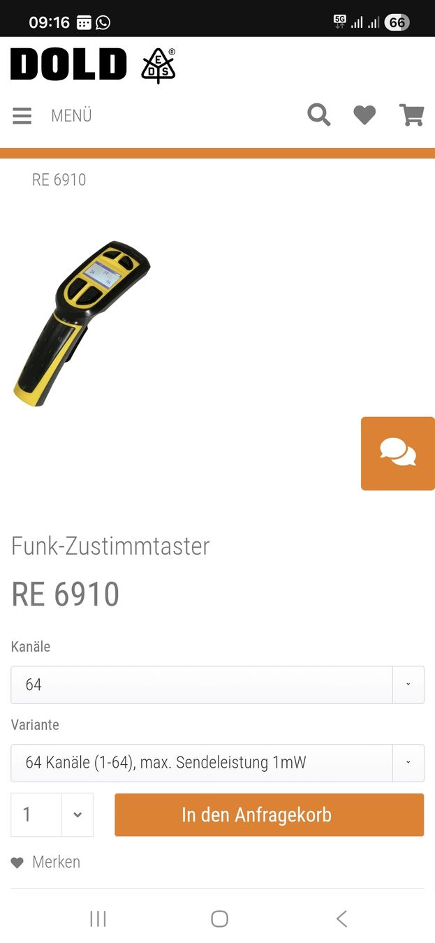 Télécommandes: Funkzustimmertaster Wireless – D'occasion à Thalwil par Moritz.A 5