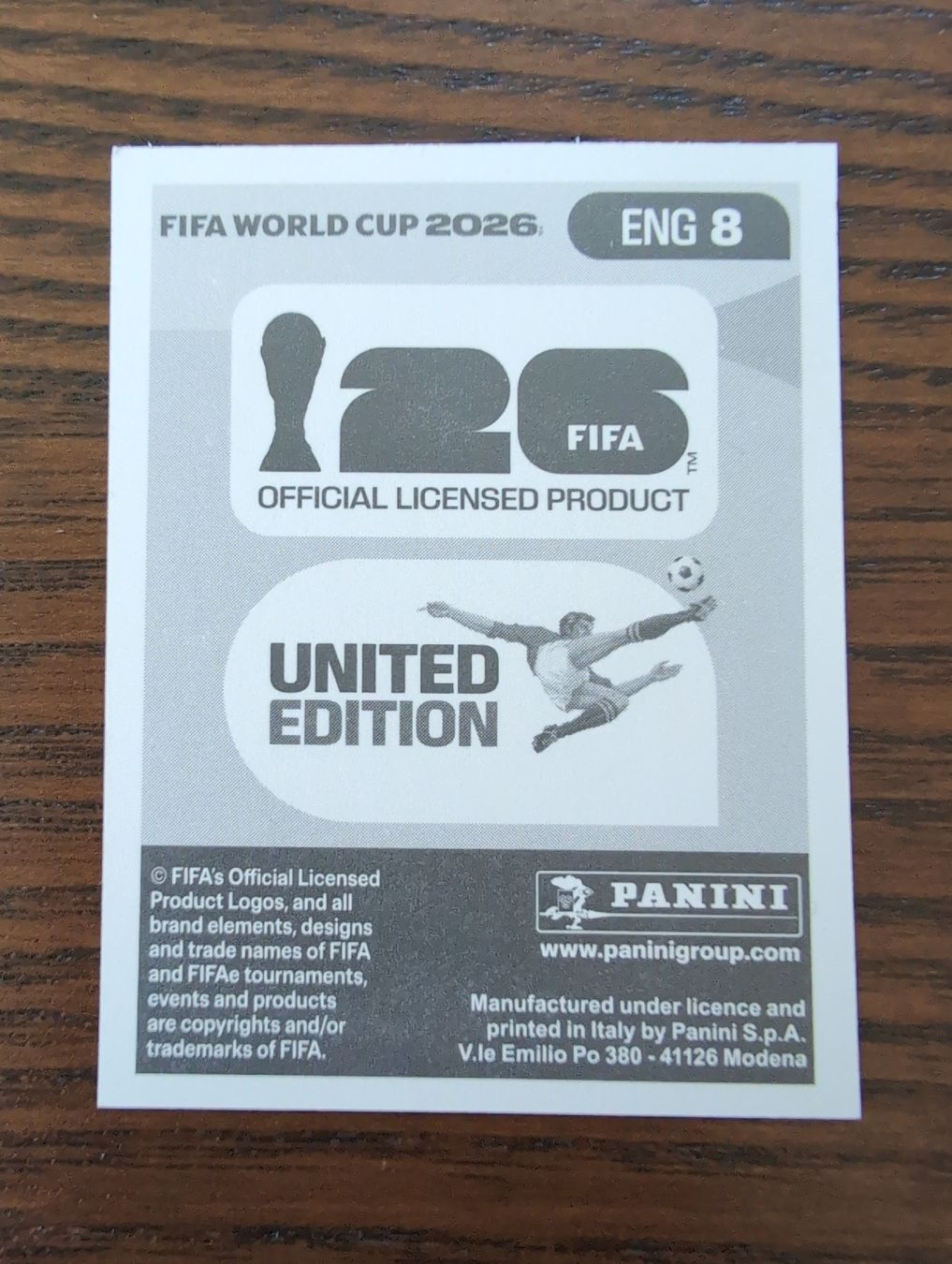 Panini Cartes à collectionner: Eng 8 panini wm sticker 26 dan burn – Neuf (Voir description) à Zürich par Rolup 1