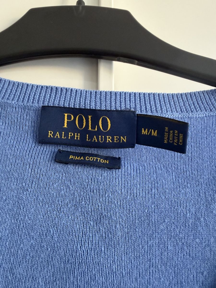 Ralph Lauren Gilet & Giacche: Polo Ralph Lauren Herren Weste, Gr. M, Hellblau – Usato da Winterthur venduto da marisole4 2